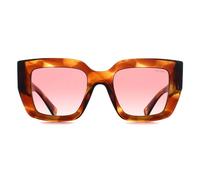 Miu Miu MU B05S 26E50U Woman Sunglasses Acetate Brown Pink Squared Normal Shaded