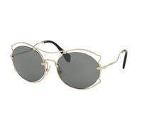 Miu Sunglasses MU50SS ZVN9K1 57mm Women's sunglasses Pale Gold / Dark Grey