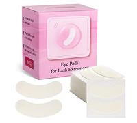 Miuffue 100 PCS Foam Eye Pads for Lash Extensions, Under Eye Pads for Eyelash Extensions, Micro-foam Lash Patches Lint Free, Stick Well, No Tape Needed, Hypoallergenic