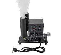 MIUKYUI CO₂ Cryo Jet Blaster DJ Fog Cannon Smoke Machine Dual Nozzles Spray Height 19.68-26.24 ft Width 6.56-19.68 ft DMX512 Manual Control 150W for DJ Stage Disco Stage Nightclub Concert