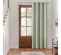MIULEE Blackout Curtain for Living Room, Super Soft Black Out Curtain with Eyelet, Thermal Insulated Room Darkening Window Drape for Bedroom W55 X L96 inch Sage Green, 1 Panel