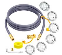 Miumoon 4984619A Natural Gas Conversion Kit, Compatible with Char-Broile Commercial, Professional and Signature Series Dual Fuel Grills( 2008 to 2019), Converts Propane to Natural Gas