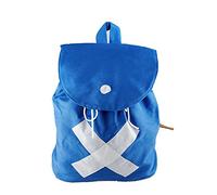 MIUNIKO Unisex Anime Cosplay Tony Chopper Blue Canvas School Backpack Shoulder Bag, Blue, One Size, Traveling