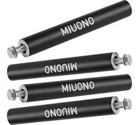 MIUONO Weight Plate Holder, Power Rack Attachments Squat Rack Weight Plate Holder Storage for 2 inch Olympic Plates, 2x2 3x3 2x3 Power Cage for 5/8 Holes (4 Pack)