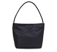 MIUPOO Faux Leather Black Small Shoulder Bag, Stylish Tote Bag Hobo Handbags for Women,Underarm Purse with Magnetic Snap Simple Design Thick Sturdy,Black.