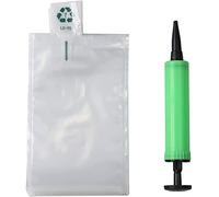 Miupoo Packaging Air Bags,Clear Plastic Inflatable Air Packaging Protector Bag with Free Pump Cushion,Air Inflatable Cushion Blocking Packaging Bag,10x15cm/4x6 Inches,50 Pieces