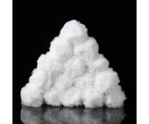 MIUPOO White Faux Rabbit Fur Pom Poms Fluffy Soft Pom,Pom Balls for DIY Crafts Keychains Hat Scarf Decorations Christmas Ornaments Handmade Accessories, 20 Pieces.