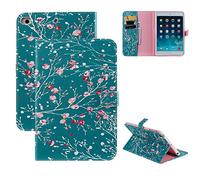 MiusiCase Cover for iPad Mini 7.9 inch, Stylish Flower Pattern Flip Smart Leather Case With Auto Wake/Sleep Function (K01)
