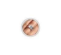 MIUSISHIYU Stackable Ring for Oura Gen 3 and 4th Generation, 18K Gold with Cubic Zirconia, Smart Stackable Companion for Women and Men, Thoughtful Jewelry for