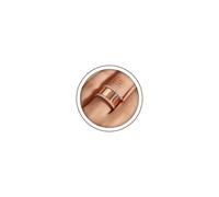MIUSISHIYU Stackable Ring Set for Oura Gen 3 & 4th Generation Ring - 3 Pack - 18K Gold with Cubic Zirconia, Stackable Smart Companions for Men and Women - Thoughtful Jewelry for