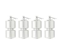 Miuterzxv 4PCS Trailer Tailgate Roller, Aluminum Alloy Lift Assist Rollers for Trailer Tailgate Easy Lift Gate Lifting Bed Elevator with Compact Strong Strength Design