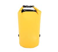 Miuterzxv Waterproof Dry Bag with Removable Shoulder Straps, 20L PVC Mesh Cloth Swimming Bag, Collapsible Lightweight Beach Bucket Bag for Kayaking Rafting Camping Outdoor Sports