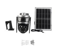 Miuterzxv Wireless Outdoor Security Camera with 7.5W Solar Panel, 4MP PTZ 360° View, 4G Connectivity, Full - Colour Night Vision, AI Motion Tracking and 2 - Way Talk for Home and Business