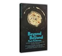 MIUUYE POUL ANDERSON - Beyond The Beyond - 1969 First Canvas Poster Bedroom Decor Landscape Office Room Decor Gift 24x36inch(60x90cm)