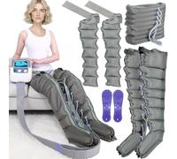 Miuxe 8 Cavity Electric Air Compression Massager Machine, Full Body Waist Arm Leg Relax Instrument for Full Body Massage Pressotherapy Lymphatic Drainage