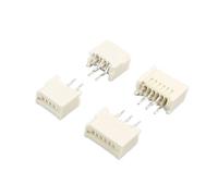 MIUYTRN 10pcs 1.25mm 4 6 5 6 7 8 9 10 11 12 13 14 15 16 18 20 21 22 23 24 26 28 30 32 Pin Dual Contact Straight Cable Connector cuicui(10P)