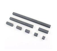 MIUYTRN 10pcs 2mm 2.0mm Pitch 2x2/3/4/5/6/7/8/9/10/11/12/13/14/15/16/18/20/22/25/30/32/40 Pin Double Straight Female Header Connector cuicui(2x30P)