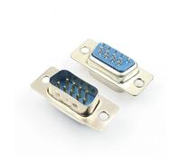 MIUYTRN 10pcs D-SUB 9 Pin Male Female Standard Solder 9P Connector DIP Mount Serial Port Adapter 2 Rows DB9 cuicui(9P Male)