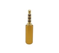 MIUYTRN 2/5/10Pcs 3.5mm 3/4 Poles Male Plug Stereo Audio Connector Gold-Plated 3.5 mm Earphone Headphone Jack Adapter for Repair cuicui(4P Orange,10Pcs)