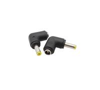 MIUYTRN 2/5Pcs 90 Degree DC 5.5 x 2.1mm Female Jack to 3.5x1.35/4.0x1.7/4.8x1.7/5.5x2.1/5.5x2.5/6.3x3.0/6.0x4.4mm Male DC Power Adapter cuicui(4.8x1.7mm,5PCS)