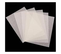 MIUYTRN A4 Washi Paper Self-Adhesive Hand Account Material Sticker Laser Inkjet Printable Translucent DIY Japanese Paper cuicui(50sheets)