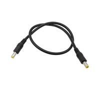 MIUYTRN DC 12V 5.5 * 2.5mm Male to 5.5 * 2.5mm Male Plug Power Cable Connector Extension Cord CCTV Adapter 0.3M 0.5M 1M 1.5M 3M cuicui(50cm)