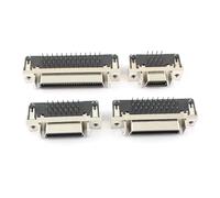 MIUYTRN SCSI Female 14 20 26 36 50 Pin Slot Right Angle 90 Degree PCB Connector Adapter 14P 20P 26P 36P 50P cuicui(50P)