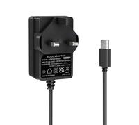 Miuzei Raspberry Pi 5 Power Supply, 27W 5.1V 5A PD Power Adapter USB-C Charger for Raspberry Pi 5 8GB/4GB（UK Plug）