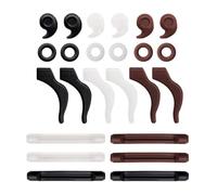 Mivanta 12 Pairs Glasses Ear Grips Silicone Anti Slip Eyeglass Holders for Temples and Behind Ears, Soft Glasses Grips for Spectacles, Sunglasses, Reading Eyeglass