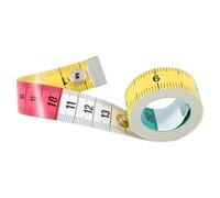 Mivanta 150cm Tailors Tape Measure Dual-Sided Fabric Tapes Measure with Colour Block Scale and Snap Button, Measuring Tape for Body Measurements, Sewing, Dressmaking and Crafting
