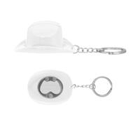 mivceklw Bottle Opener Keychain,Cowboy Hat Design Bottle Opener,Backpack Key Ring Charm - for Kitchen Home Bar Wedding Party Gathering Seniors Elderly Women