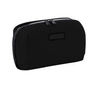 mivceklw Cable Storage Bag, Tech Pouch Organizer, Zippered Shockproof Compact Cord Pouch for Travel Charger, Phone Wires, Gadgets, Passport, Business, Commute, Grey, Black, 8.86 x 5.12 inches, Black
