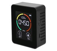 mivceklw Carbon Dioxide CO2 Air Quality Monitor - Carbon Dioxide Detector for Air Pollution, Quality Monitor - Humidity Meter Tester