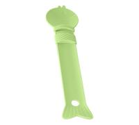 mivceklw Cat Treat Feeding Spoon, Wet Treat Dispenser, Sliding Strip Squeeze Feeder, Soft Silicone Design, no clutter Control, Sturdy Pet-Safe Material, 10.43x2.36x0.59in