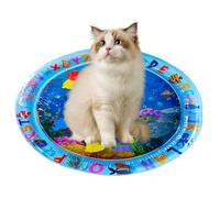 mivceklw Cat Water Bed - Cooling Pet Water Pad | Sensory Waterbed For Cats And Dogs, Indoor Outdoor Travel Activity Mat For Play Exercise Comfort And Relaxation