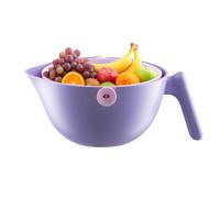 mivceklw Colony Cap, Colander for Kitchen - Rotating Drainer Basket for Fruit | Rotating Food Cperons and Colanches for Kitchen Fruit and Vegetable