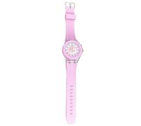 mivceklw Cute Design Cartoon Watch, Glowing Time Teaching Watch, Sturdy Child Watch, Silicone Strap Kids Watches 22.5 x 7.4 cm for Kids, Present, Indoor, Outdoor, Travel Styles, Yellow, Pink Color,