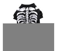 mivceklw Dog Costume for Halloween | Skeleton Bone Outfit for Dogs and Cats - Accessories Dress Up for Puppies and Cats at Themed Events, Carnivals Photography