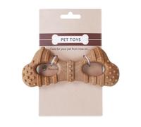 mivceklw Dog Toys Chewers, Indestructible Tug Toy, Boredom Relief Entertainment, Travel Training Playtime Aid, Pet Supplies for Keeping Your Dog Active and Aggressive Dogs, 13.5 cm Wood