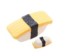 mivceklw Dog Toys, Squeaky Toy, Sushi Shaped Interactive Pet Tool, Lightweight Latex Puppy Chew, Fun Latex Dog for Boredom Relief, Present, Home, Living Room, Outdoor, 7.5 x 3 cm