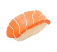 mivceklw Dog Toys, Squeaky Toy, Sushi Shaped Interactive Pet Tool, Lightweight Latex Puppy Chew, Fun Latex Dog for Boredom Relief, Present, Home, Living Room, Outdoor, 7.5x3cm