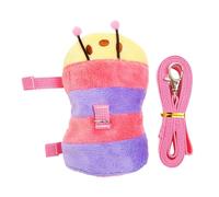 mivceklw Ferret Lead Rope, Bunny Harness and Lead Rope, Breathable Pet Accessories Adjustable Small Animal Vest for Outdoor Travel Park Garden Camping Picnic Kitten Puppy Bunny