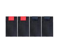 mivceklw Fishing Reel Belt, Spool Protection Strap, Wear-Resistant Tackle Tie, Adjustable Reel Band, 4-Pack, Outdoor Fishing Gear, for Keeping Your Reels Safe, Well-Managed, S, M, L, XL, Multicolored,