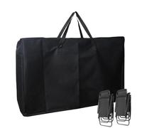 mivceklw Folding Chair Carry Bag | Large Heavy Duty Beach Chair Carry Bag with Handle - Portable Pouch for Wheelchair and Yoga Mat