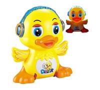 mivceklw Funny Dancing Duck Toy, Motion Activated Musical Toy, Cute Animal Toy for Kids, Interactive Led Light Duck Toys 5.71x4.17x6.5 Inches for Kids, Boys and Girls (Yellow)