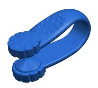 Mivceklw Hand Pressure Point Clip, Tension Relief Massage Tool, Stress & Anxietys Reduction Clamp, Compact Acupressures Device, Drugs-Away Relaxation Aid, Nylon Material, 2.16in
