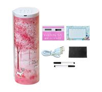 mivceklw Kids Pencil Case, Pen Organizer, Stationery Box, Builtin Mirror Erasable Whiteboard Large Capacity Multicompartment for School, Desk, Home, College, Study Use, 1 Piece