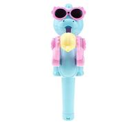 mivceklw Lollipop Holder, Collectible Dinosaur Candy Case, pop-ups Dispenser Toy, Reusable Non-Stick Cover, Kid-Safe Design, Made of High-Quality Pp Material, 2.75x1.96x8.26in