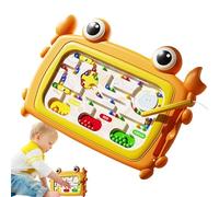 mivceklw Magnetic Maze for Kids - Fun Crab Shape Educational Games with Pen | Fine Motor Skills Toys | for Kids Boys Girls Children Preschool Easter Valentines Travel Home Play Day