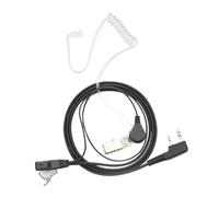 mivceklw Mic Earpiece, Acoustic Tube Headset, Covert Audio Accessory, Ergonomic in Ear Design Clear Sound Transmission Ideal for Security and Daily Communication, 1 Pair